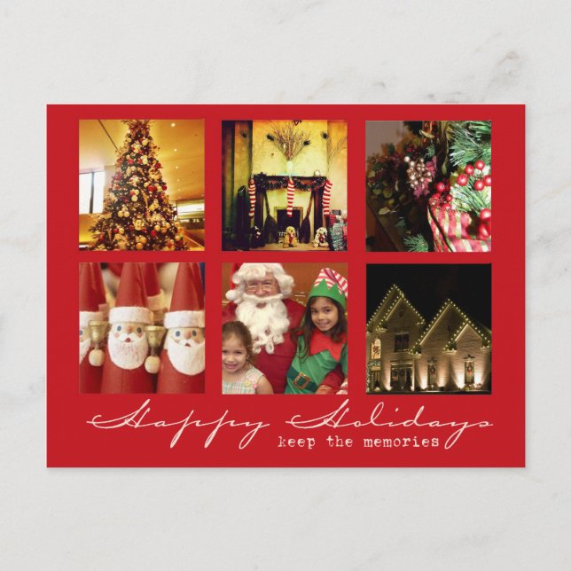cartes postales photo de noël instagram (Devant)