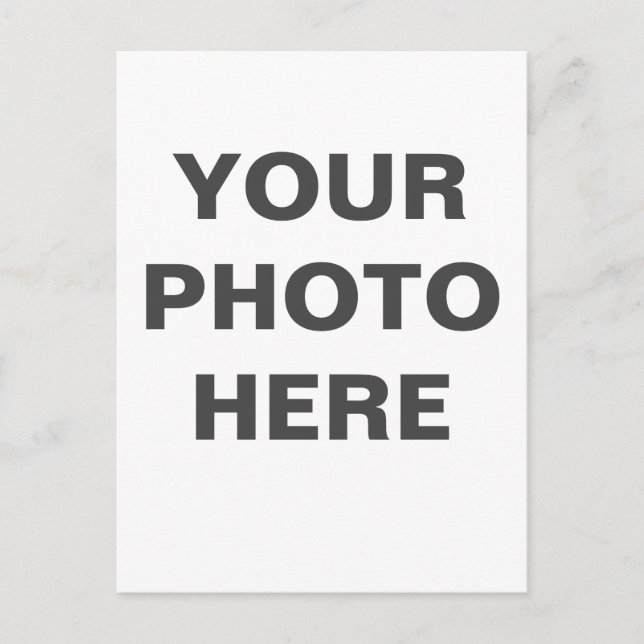 Cartes postales photo personnalisables  (Devant)