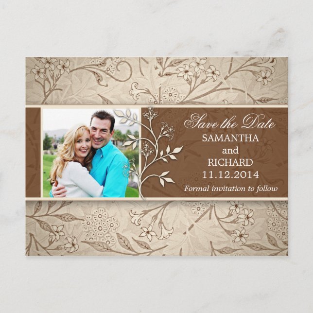 cartes postales photo pour annoncer une date (Devant)