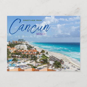 Cartes postales Pittoresques de Cancun Mexique