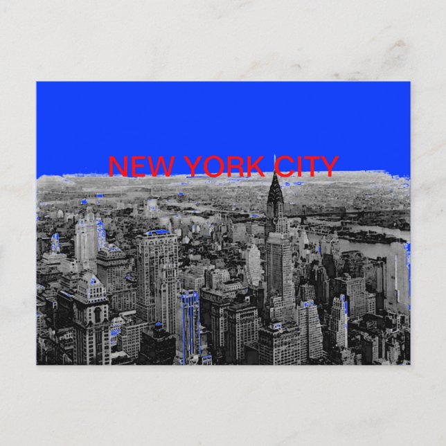 Cartes postales Pop Art New York (Devant)
