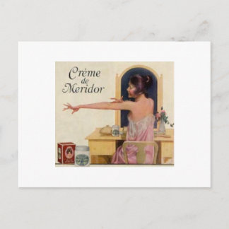 Cartes postales pour annonces de beauté vintages