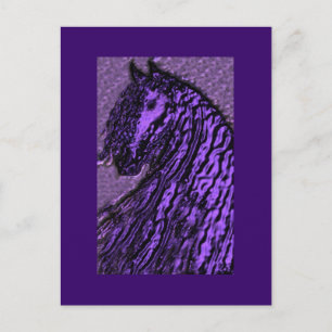 Cartes postales pour Cheval Violet