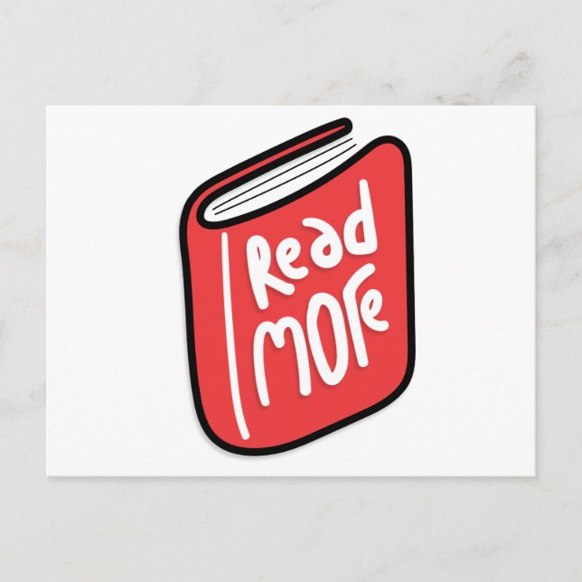 Cartes postales pour les amateurs de livres (Devant)