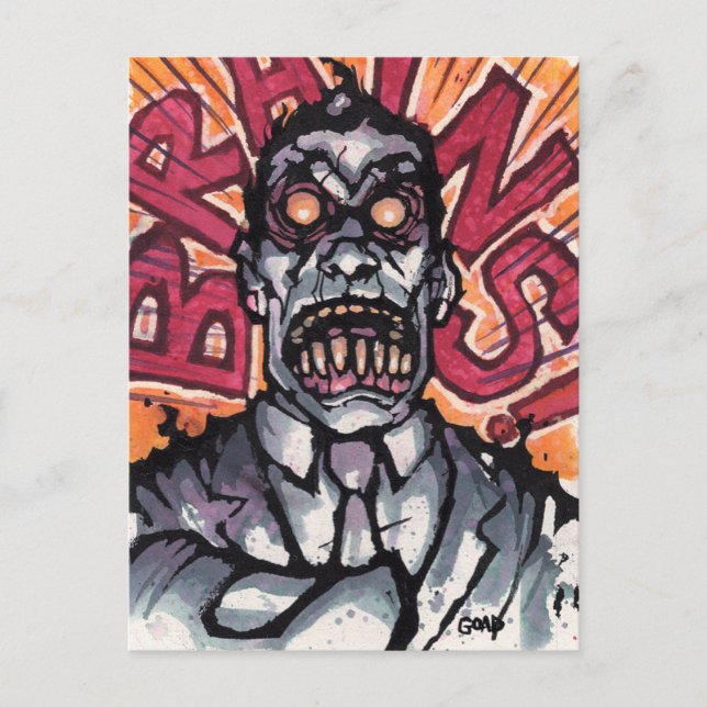 Cartes postales pour les cerveaux - Goad (Devant)