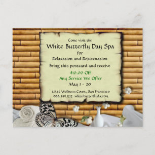 Cartes postales promotionnelles personnalisées Spa