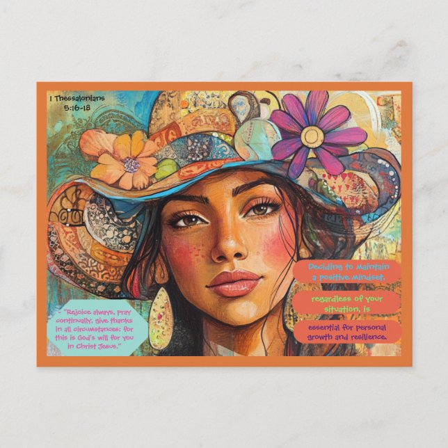 Cartes postales Réjouissez-vous en tout temps 1 Th (Devant)