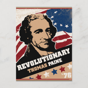 Cartes postales révolutionnaires Thomas Paine