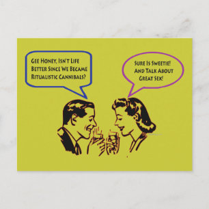 Cartes postales Ritualistes Cannibales