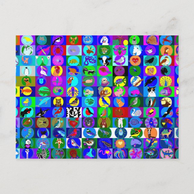 Cartes postales Sacred Animal Songs (Devant)