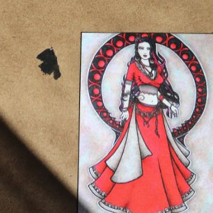 Cartes postales Scorpio Belly Dancer