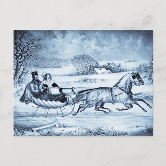 Cartes postales "Sleigh Ride" (Devant)