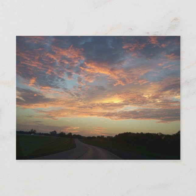 Cartes postales Sunset (Devant)