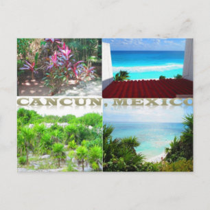 CARTES POSTALES SUR MESURE - COLLAGE CANCUN 11