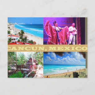 CARTES POSTALES SUR MESURE - COLLAGE DE CANCUN 9