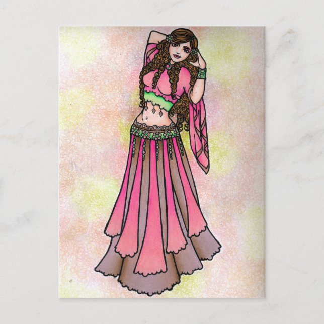 Cartes postales Taurus Belly Dancer (Devant)