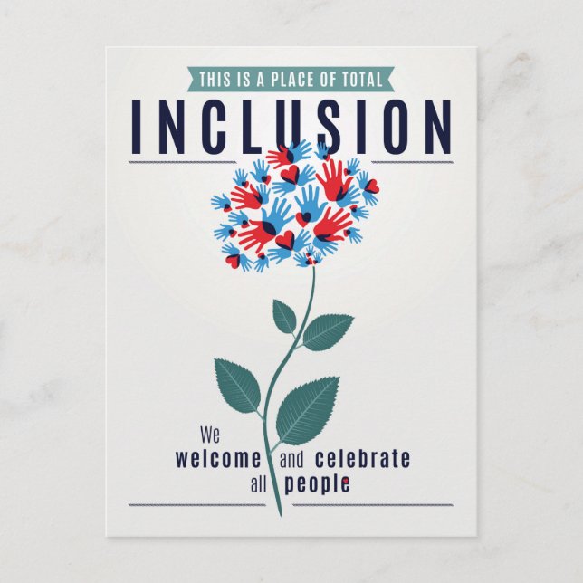 Cartes postales Total Inclusion (Devant)