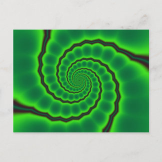 Cartes postales vertes de chose