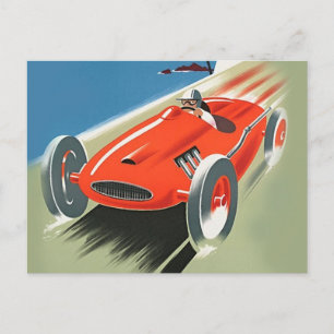 Cartes postales vintage Auto Racing