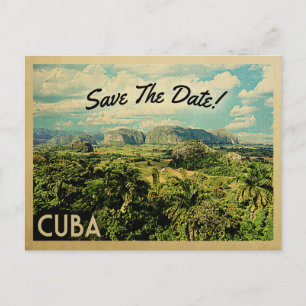 Cartes Postales Vintage Cuba Sauvegarder La Date