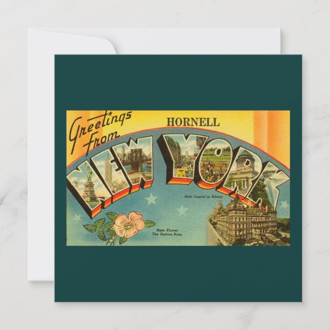 Cartes postales vintage de New York (Devant)