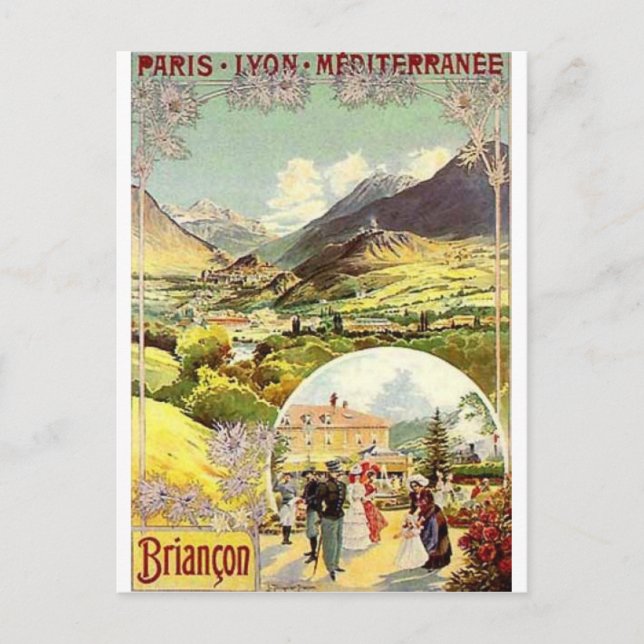 Cartes postales Vintage voyage (Devant)