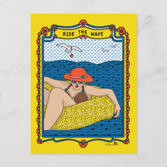 Cartes Postales Wave_B_ (Devant)