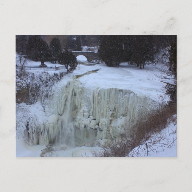 Cartes postales, Webster Falls, Hamilton, Ontario, (Devant)