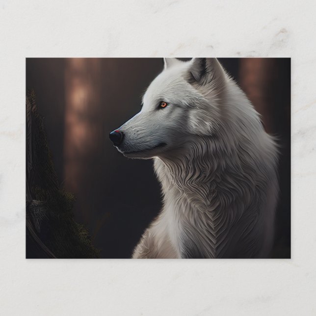 Cartes Postales  White Wolf (Devant)