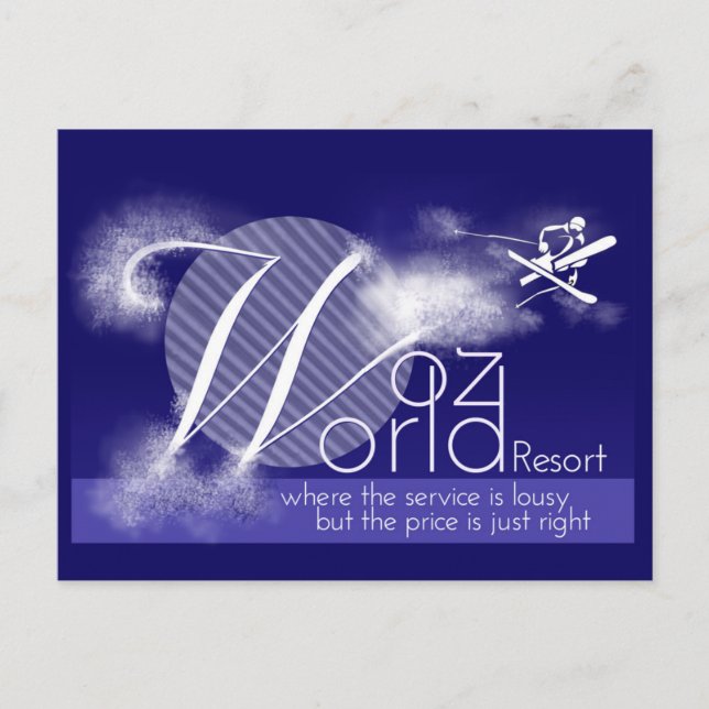 Cartes postales Woz World (Devant)