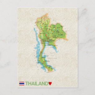 CARTES POSTCARDS ♥ Thaïlande