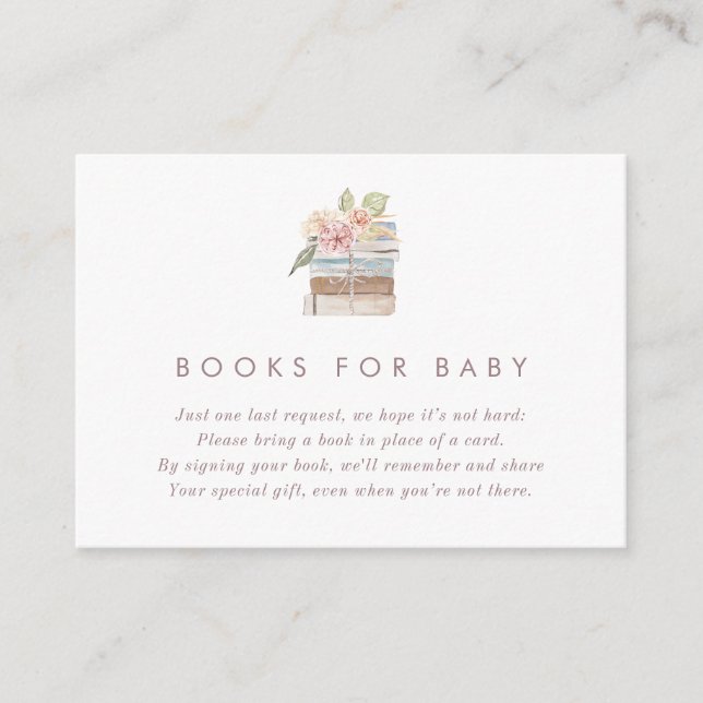 Cartes pour bébé pour la Baby Shower Tea (Devant)