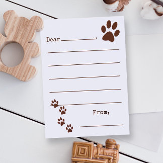Cartes pour enfants en papier grand format pour Em