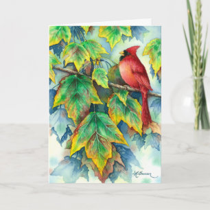 Cartes Pour Fêtes Annuelles 0004 Cardinal Sympathy Card