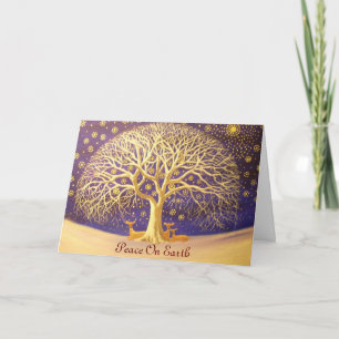 CARTES POUR FÊTES ANNUELLES 002, PAIX SUR TERRE