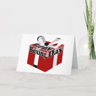 Cartes Pour Fêtes Annuelles 12-26 Jour de boxe