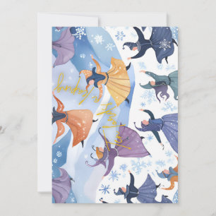 Cartes Pour Fêtes Annuelles 12 Jours de Noël - 10 seigneurs sautent
