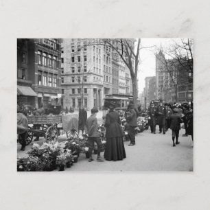 Cartes Pour Fêtes Annuelles 1904 Easter Fowers NYC Postcard