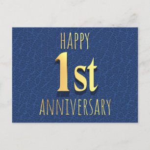 Cartes Pour Fêtes Annuelles 1er anniversaire