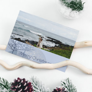 Cartes Pour Fêtes Annuelles 1er Noël Arbre de Noël bleu ou toute autre photo