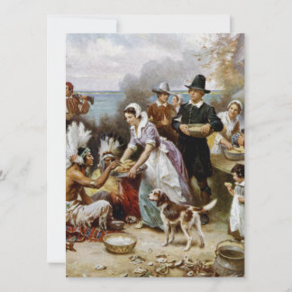 Cartes Pour Fêtes Annuelles 1re action de grâces