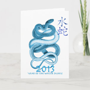 Cartes Pour Fêtes Annuelles 2013 ans du serpent