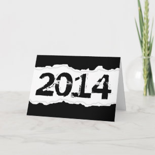 Cartes Pour Fêtes Annuelles 2014 (déchirure de page)