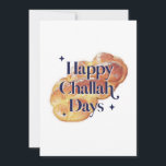 Cartes Pour Fêtes Annuelles 2022 Challah jours heureux et amusants Hanukkah aq<br><div class="desc">© Gorjo Designs. Réalisé pour vous via la plateforme Zazzle.

// Besoin d'aide pour personnaliser votre design ? Vous avez d'autres idées ? N'hésitez pas à me contacter (Zoe) directement via le bouton de contact ci-dessous.</div>