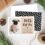 Cartes Pour Fêtes Annuelles 2022 Ruff Année Beige Funny Chien Photo<br><div class="desc">2022 a été une "année un peu moins rude" ! Ce carte photo de vacances à thème chien drôle dispose d'une photo de votre chiot adjacent au texte manuscrit noir moderne et texte personnalisé que vous pouvez personnaliser avec un message de vacances et de nouvelle année personnalisé, le nom de...</div>