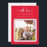 Cartes Pour Fêtes Annuelles 2023 FAMILLE PHOTO mignon élégant cadre de pétoncl<br><div class="desc">par kat massard >>> WWW.SIMPLYSWEETPAPERIE.COM <<< Un design de carte mignonne avec "avec amour" en haut puis vos noms et messages, et couleur simple sur le dos, vous donnant l'occasion d'écrire un message personnel. Avec une photo en forme de carré encadrée de pétoncle sur le devant pour votre photo préférée!...</div>