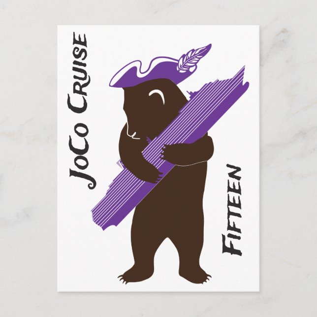 Cartes Pour Fêtes Annuelles 2026 JoCo Cruise On-board Postcard (Devant)