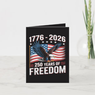 Cartes Pour Fêtes Annuelles 250 Ans 1776 2026 250e 4 juillet
