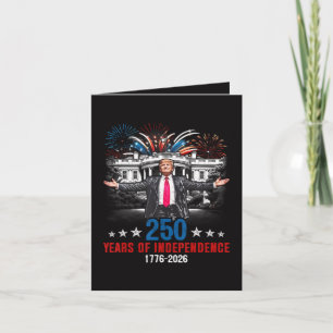 Cartes Pour Fêtes Annuelles 250 Ans Américain 1776 2026 