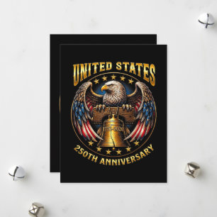 Cartes Pour Fêtes Annuelles 250e anniversaire Jour de l'indépendance 1776 2026